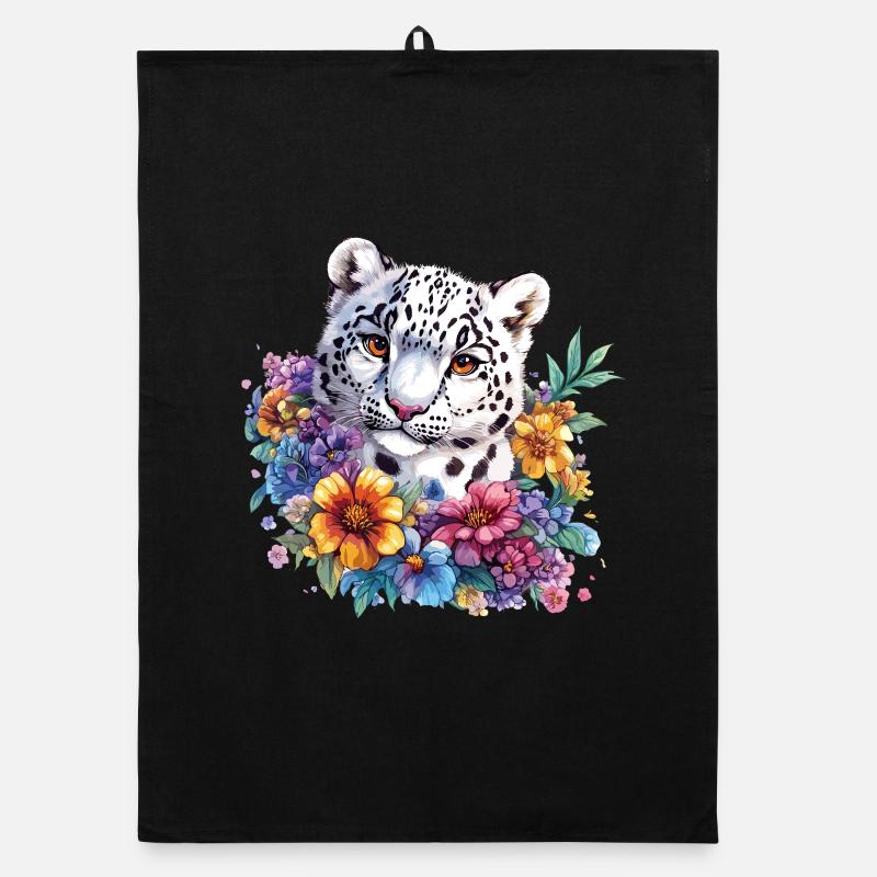 Magie des Fleurs de Léopard Torchon bio