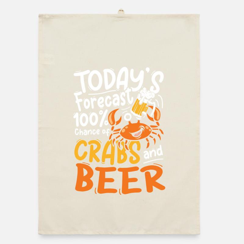 Conception de prédiction pour crabes et bières Torchon bio