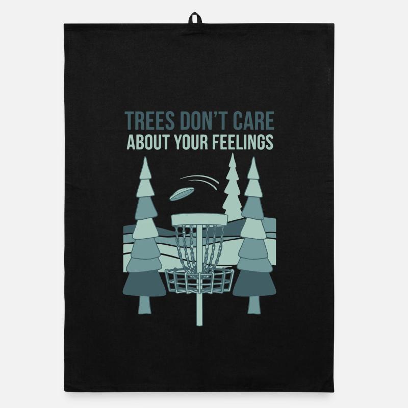 Les arbres ne se soucient pas de vos sentiments Disc golf Torchon bio