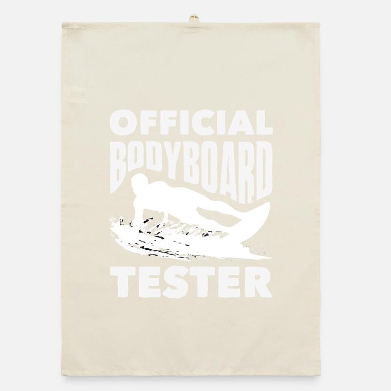 Surfeur Surfeur Bodyboarder Torchon bio