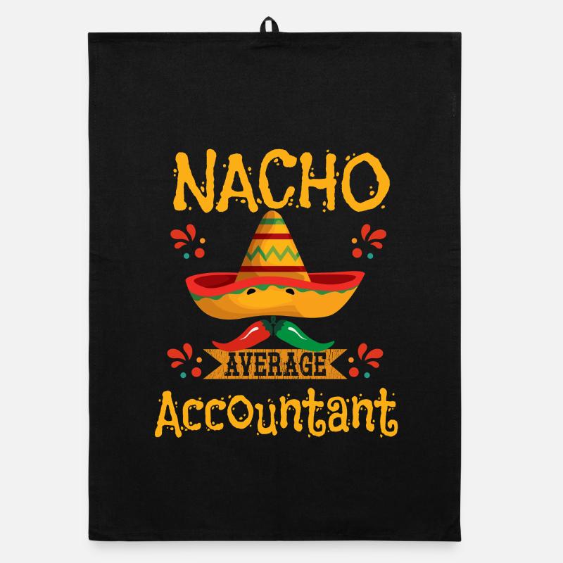 Nacho Durchschnittlicher Buchhalter Organic Geschirrtuch