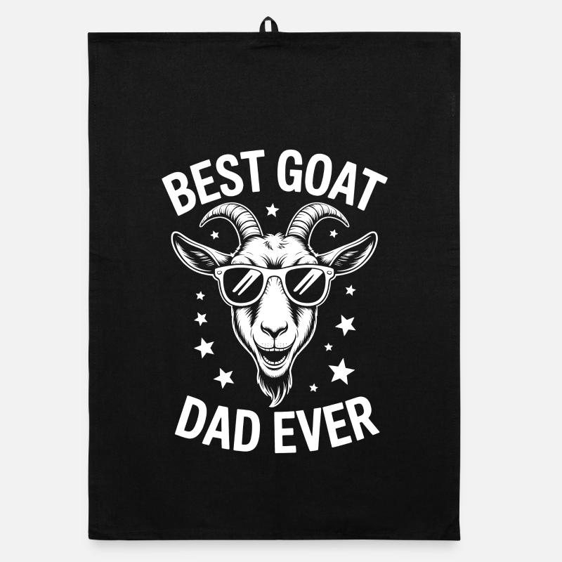 Goat Sayings Goats Funny Goat Gift Organic dish towel