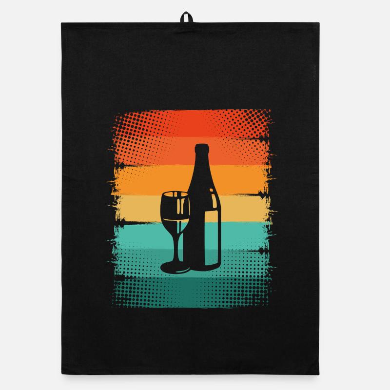 Wine Organic dish towel