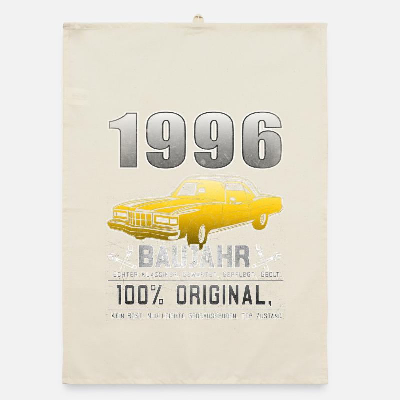 Limited edition 1996 - 30th Birthday Gift Organic dish towel