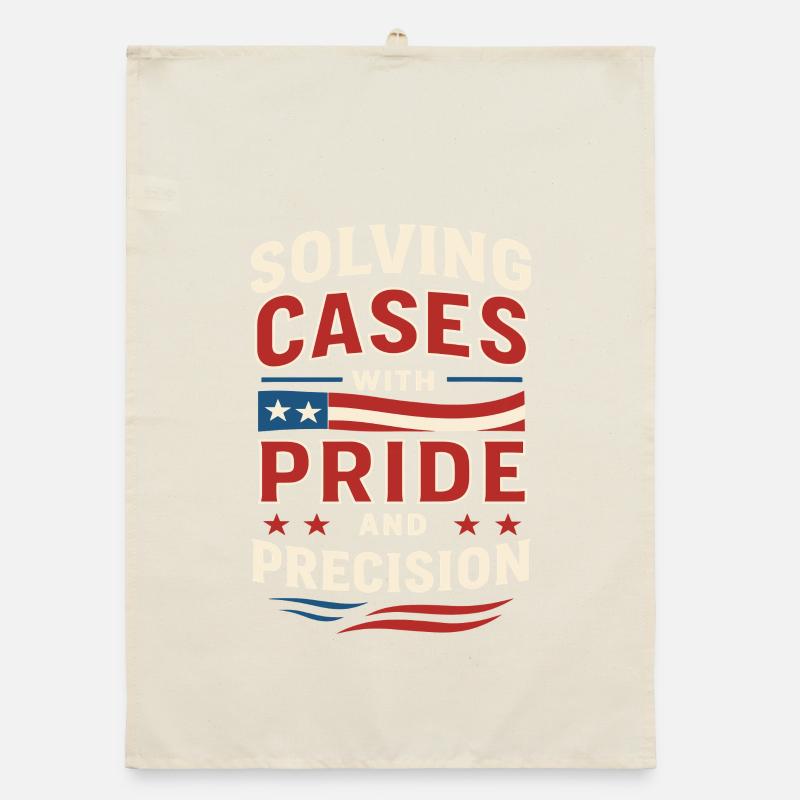 Forensic Nurse Practitioner Pride & Precision Organic dish towel