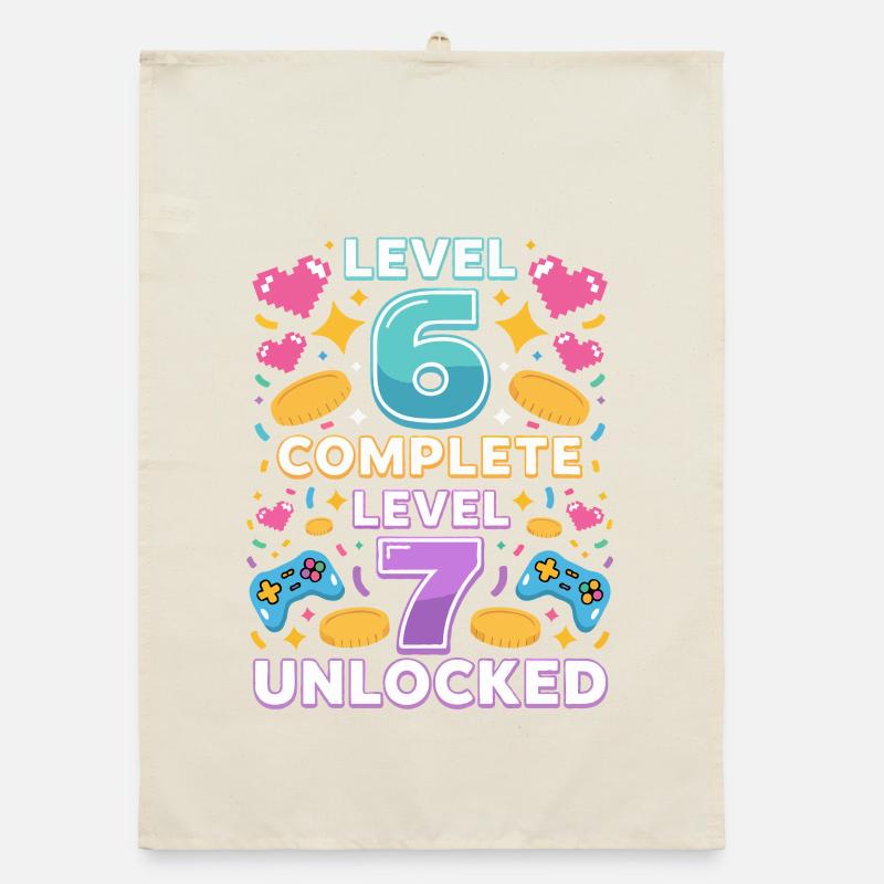 Level 6 Complete Level 7 Unlocked Organic dish towel