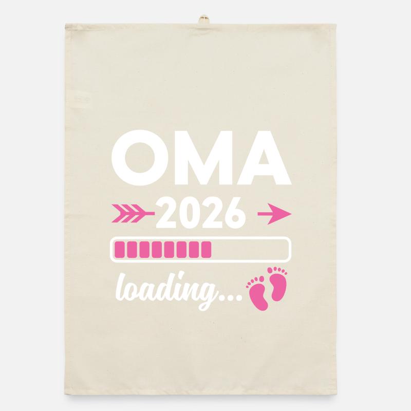 Oma 2026 Loading Organic Geschirrtuch