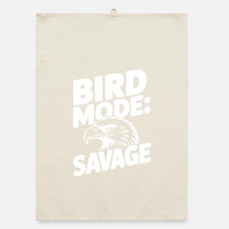 Vogelmodus: Wild Organic Geschirrtuch