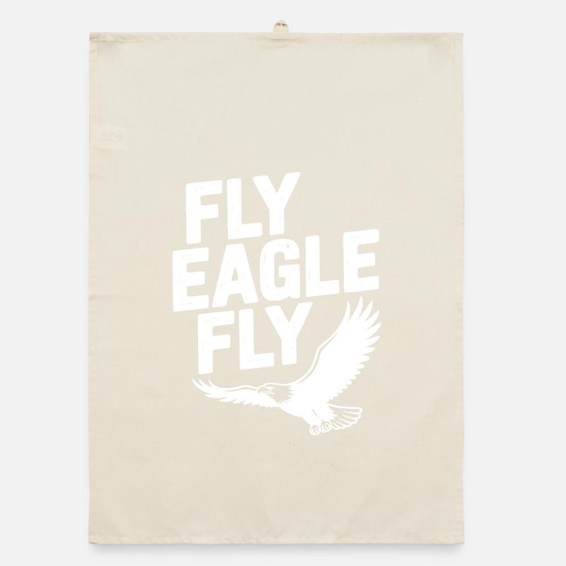 Fly Eagle Fly Organic dish towel