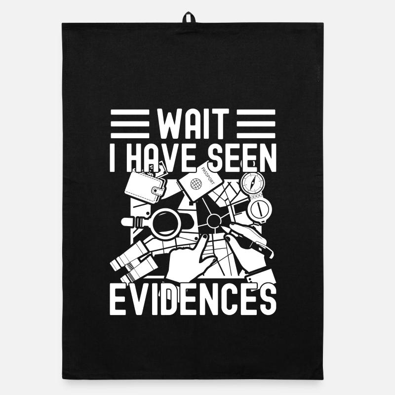 Forensic Analyst Have Seen Evidences Squad Crime Organic dish towel