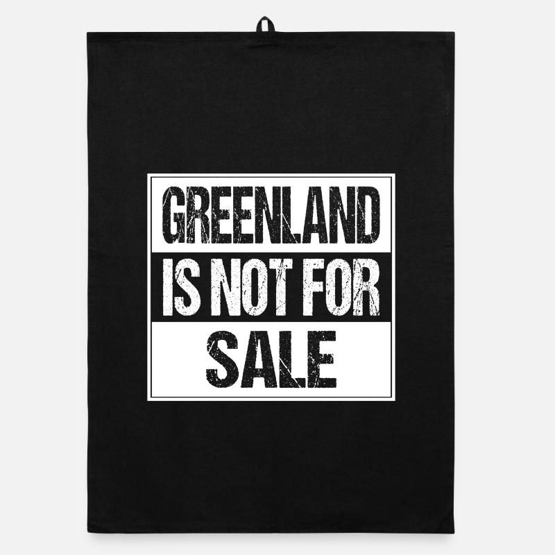 Le Groenland n’est pas à vendre Torchon bio