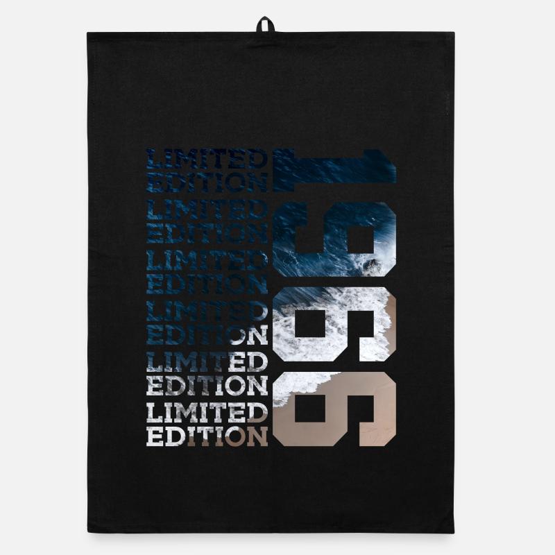 ÉDITION LIMITÉE 1966 60 ANS 60E ANNIVERSAIRE Torchon bio