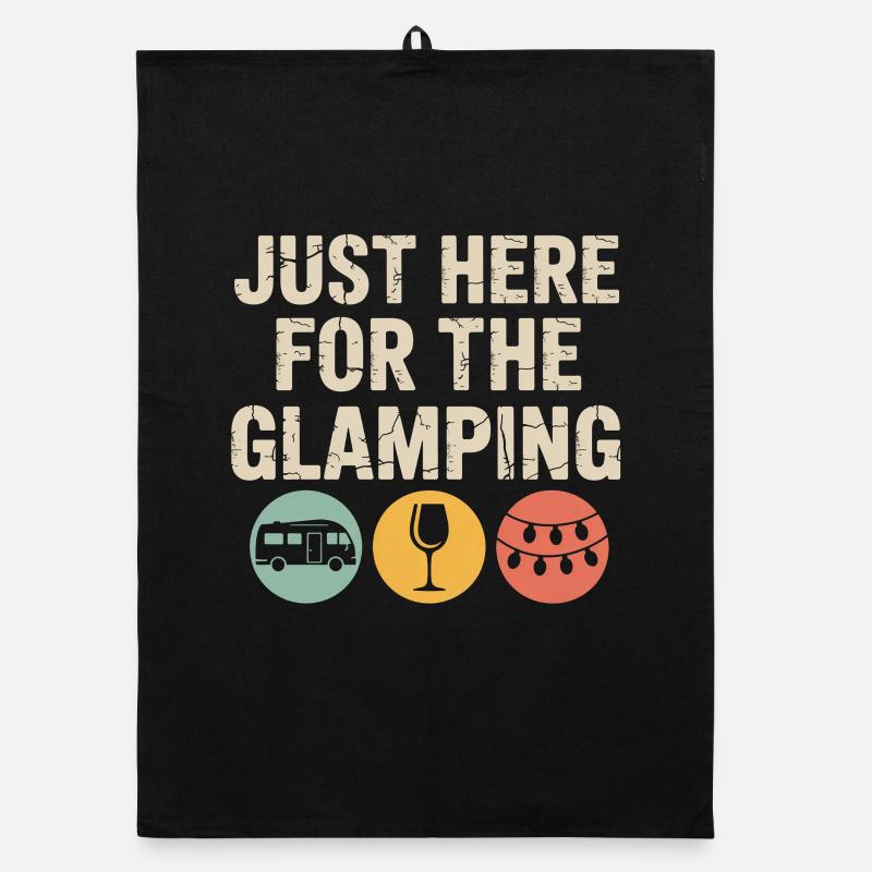 Je suis juste là pour le Glamping Torchon bio