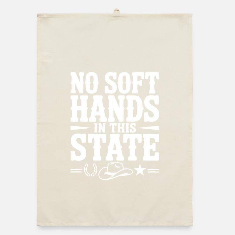 Pas de mains douces dans cet État Torchon bio