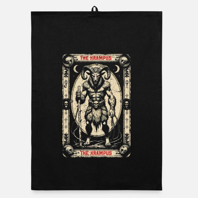 Les créatures mythologiques de Krampus Torchon bio
