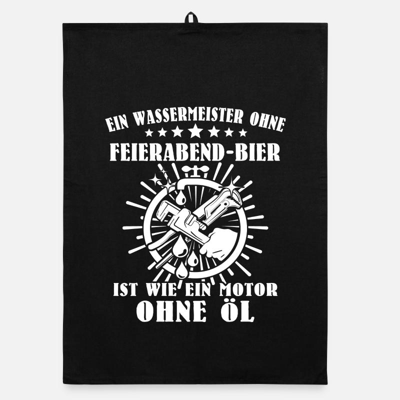 Water Master Water Supply Technician Organic dish towel