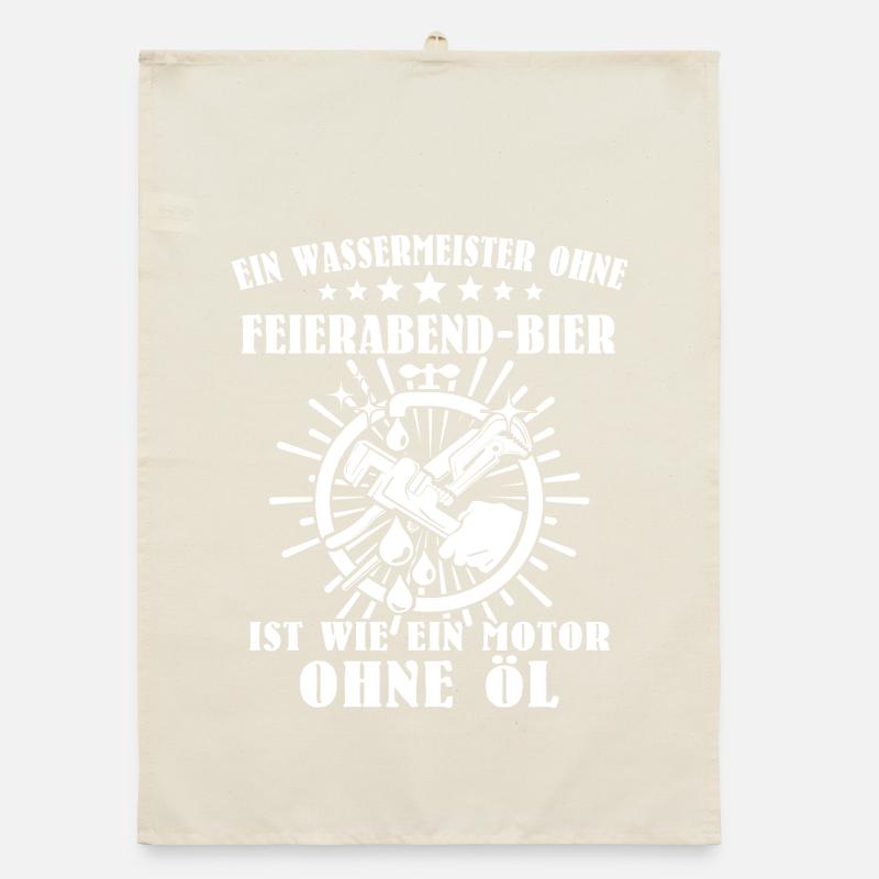 Water Master Water Supply Technician Organic dish towel