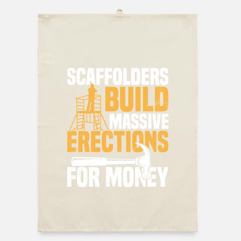 Plateforme d’échafaudage pour ouvriers de la construction Torchon bio