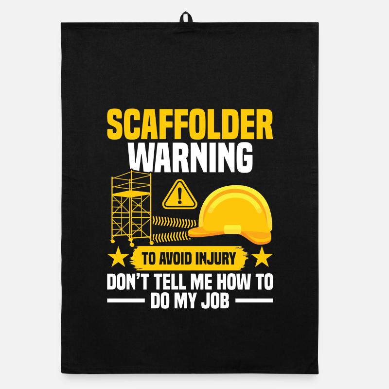 Scaffolding Planks Construction Worker Scaffold Organic dish towel