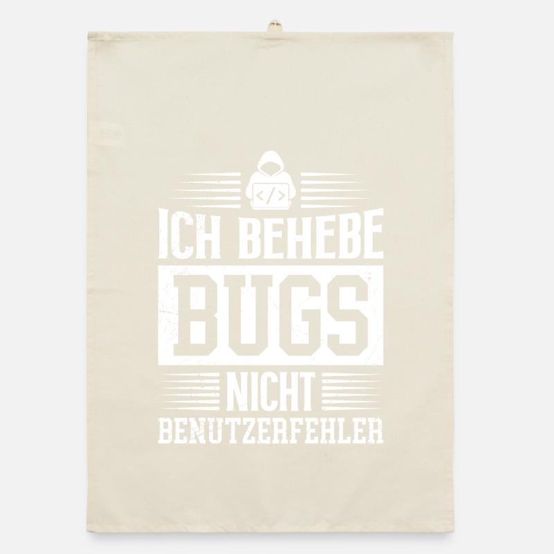 Codeur JE CORRIGE LES BUGS, PAS ERREUR UTILISATEUR DRÔLE. Torchon bio