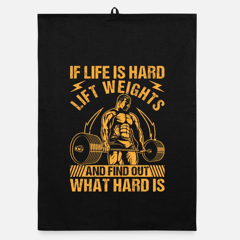 Motivation fitness Bodybuilder Découvrez ce que c’est difficile Torchon bio