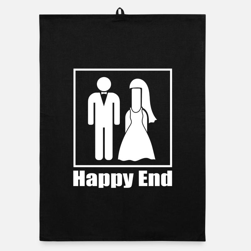Le véritable mariage à fin heureuse Torchon bio