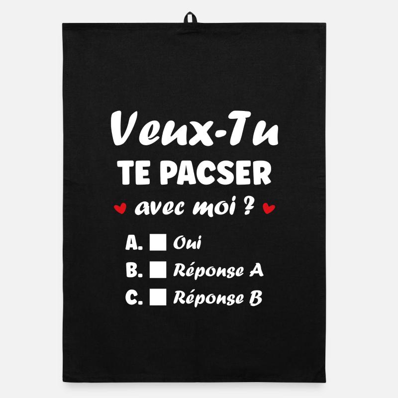 Veux-Tu te pacser ? Quiz romantique Torchon bio