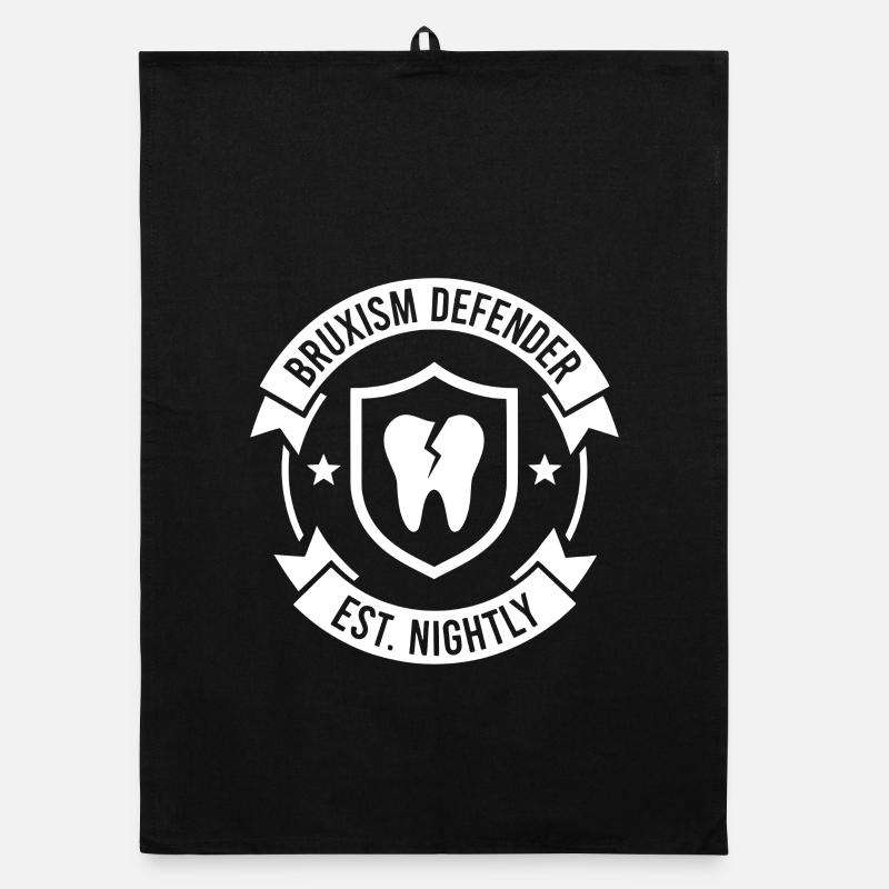 Bruxism Defender Nightly Teeth Grinding Organic dish towel