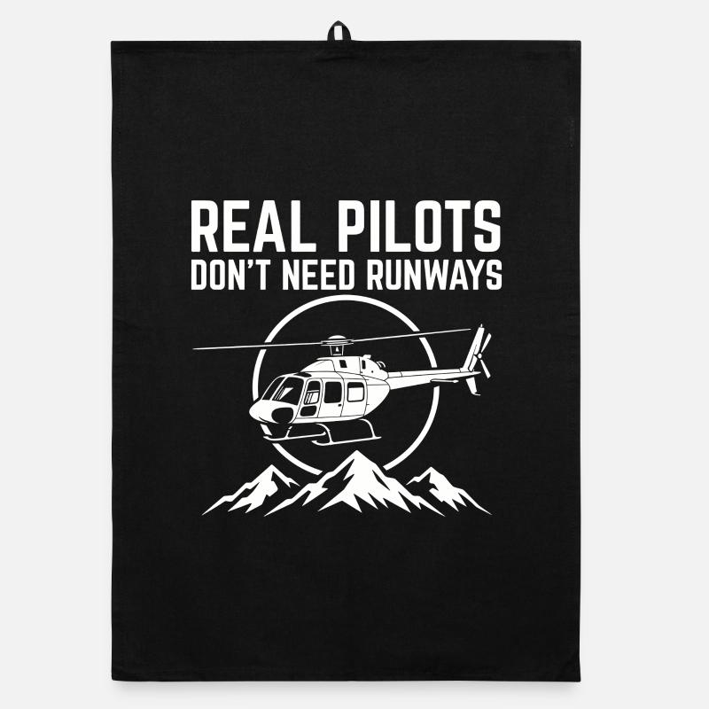 Helicopter pilot Helicopter pilot Organic dish towel