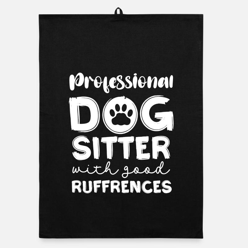 Gardiens de chiens avec de bonnes références Torchon bio