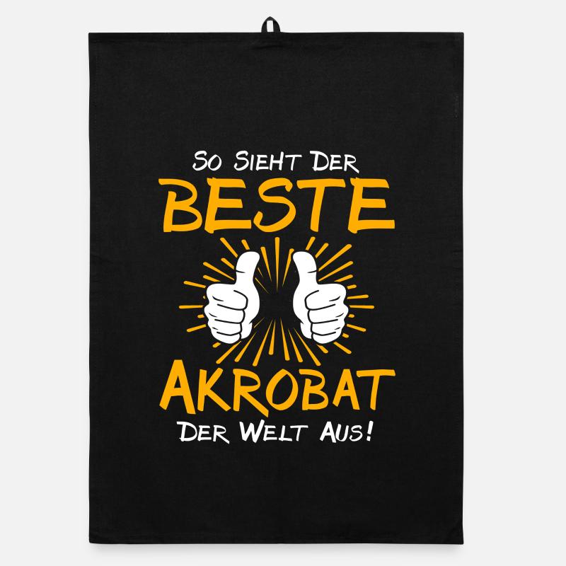 Akrobat Geschenkidee Organic Geschirrtuch