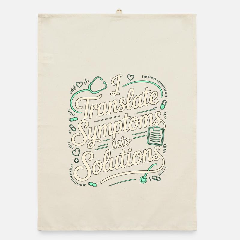 Nurse Practitioner I Translate Symptom Nursing Organic dish towel