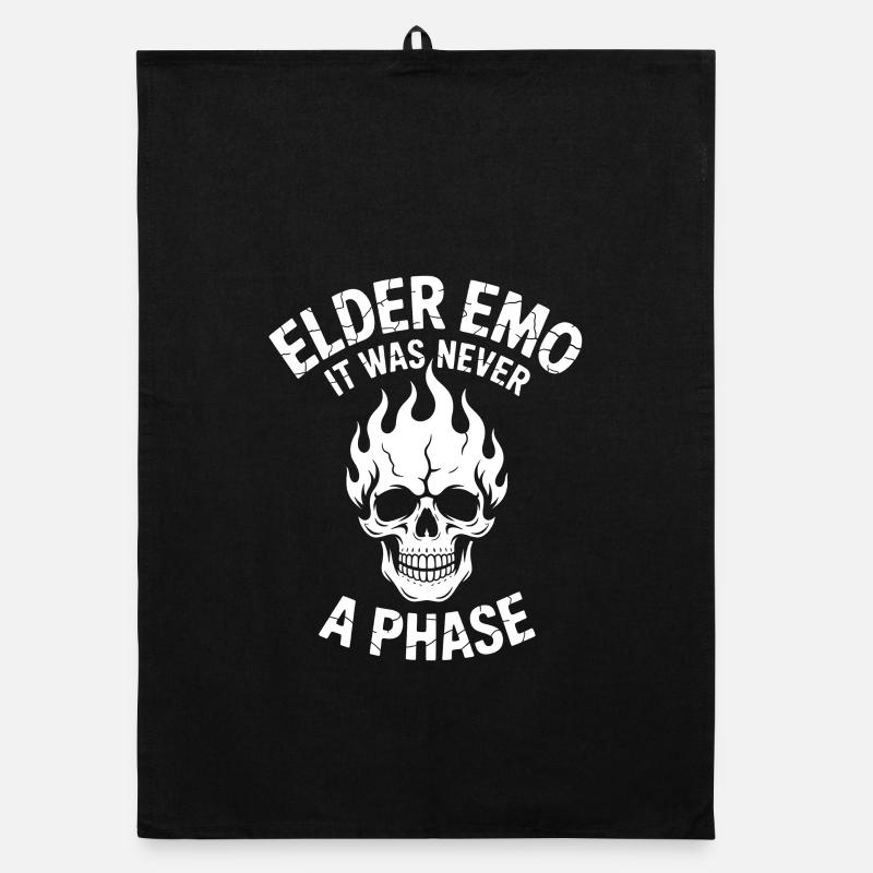 Ältester Emo Es war nie eine Phase Organic Geschirrtuch