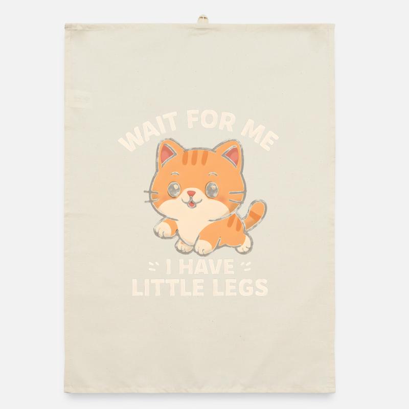 Cat Saying Humor Meme Funny Funny Gift Idea Organic dish towel