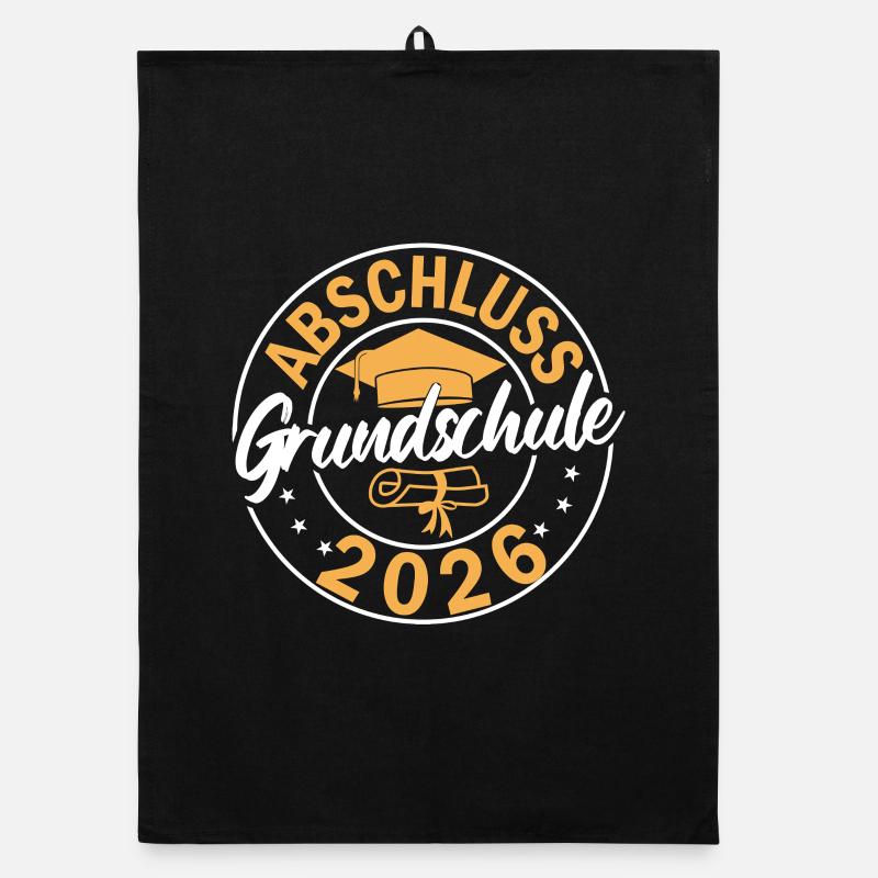 Abschluss Grundschule 2026 Organic Geschirrtuch