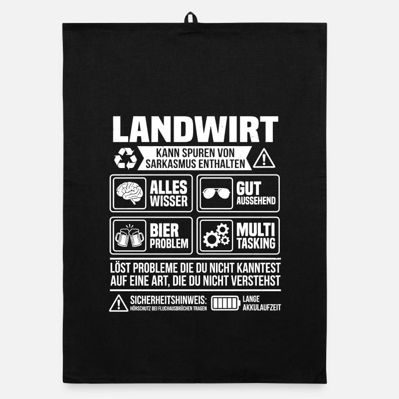 Farmer Definition – Funny Farmer Design Organic dish towel