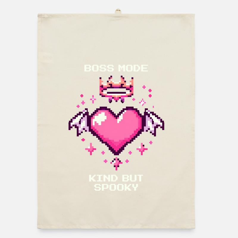 Sanft & Spooky | Soft Goth Organic Geschirrtuch