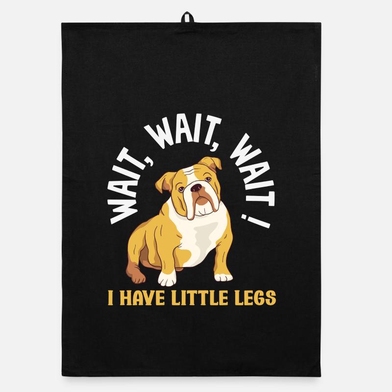 Wait for me, I've got little legs Organic dish towel