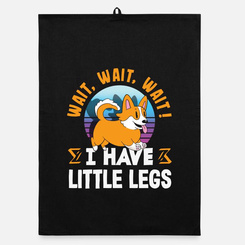 Wait for me, I've got little legs Organic dish towel