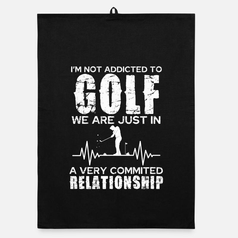 Golf-Beziehung: Engagierte Passion Organic Geschirrtuch