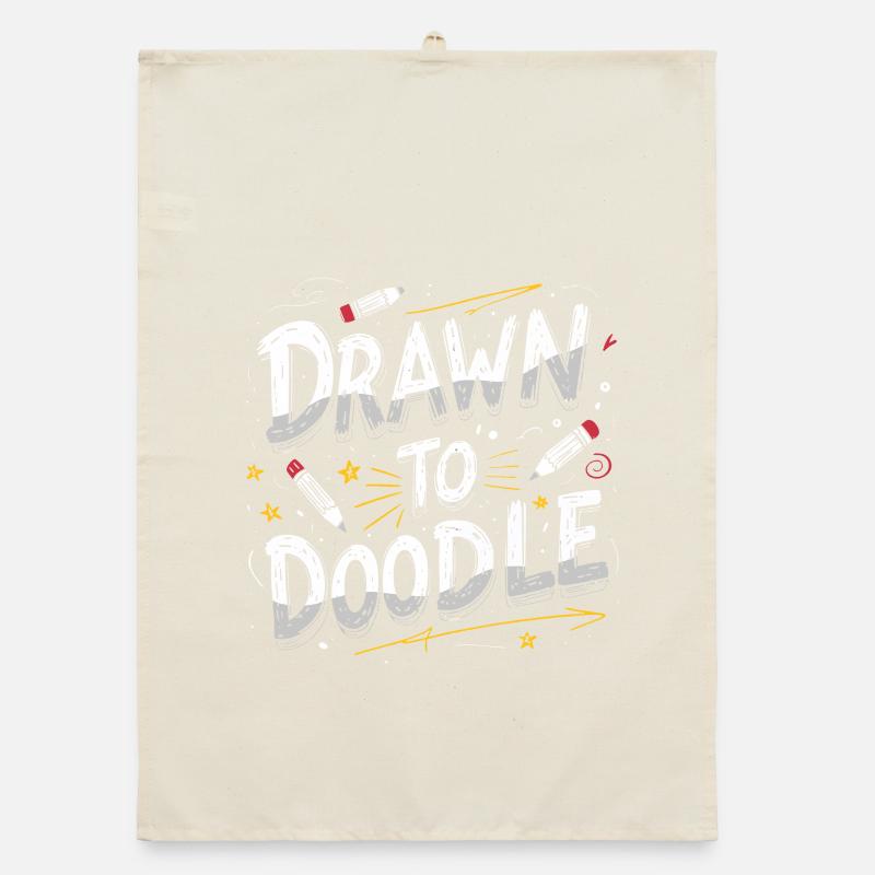 Doodle Doodle Drawing Draw To Doodle Organic dish towel