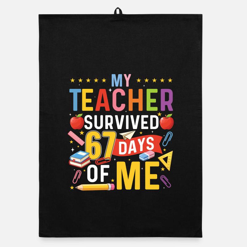 Mon professeur a survécu 67 jours à mon mème Torchon bio