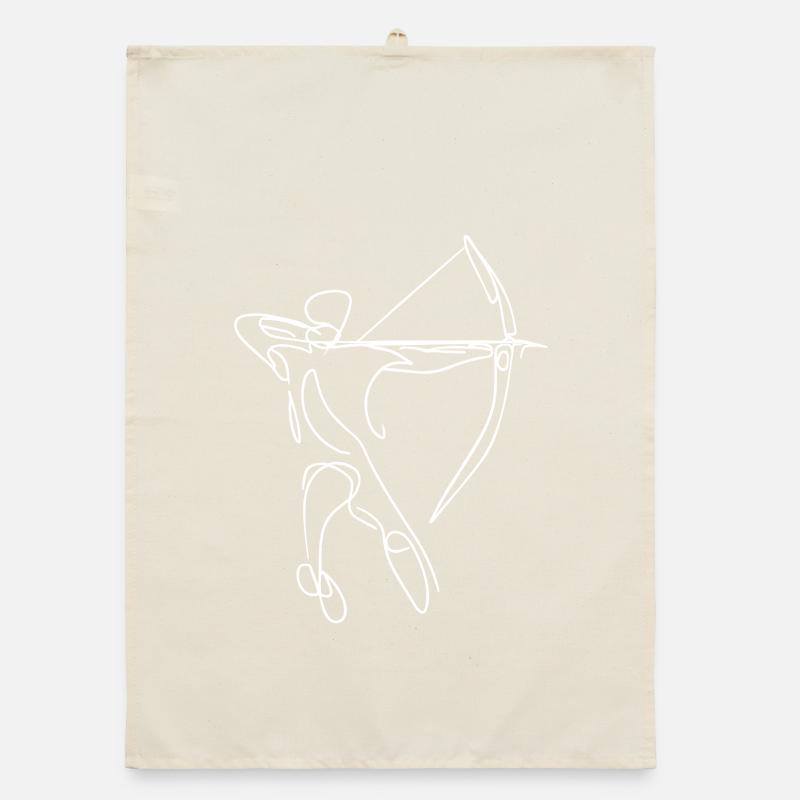 Dessin d’archer Torchon bio