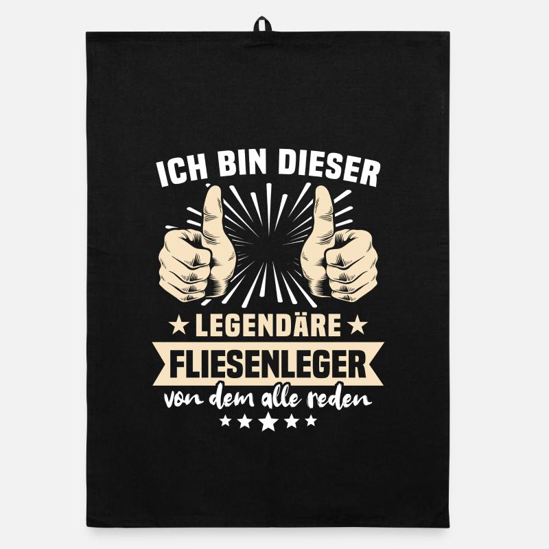 tiler sayings Organic dish towel
