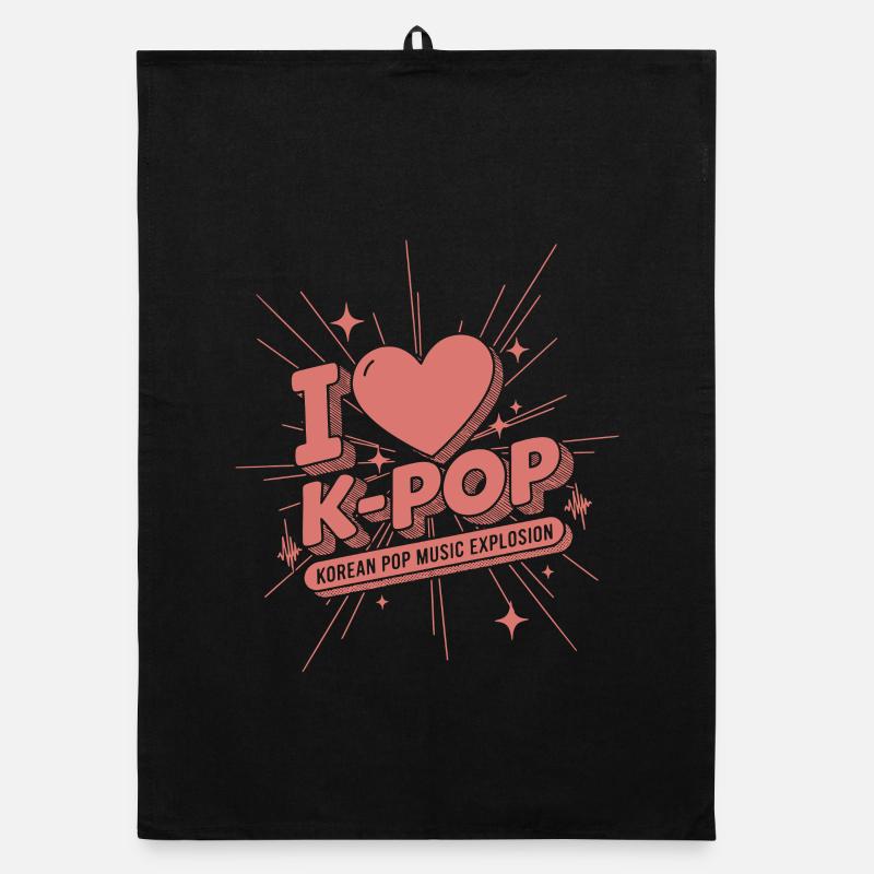 J’adore la K-Pop Pop Explosion de la musique pop coréenne Fans de Kpop Torchon bio