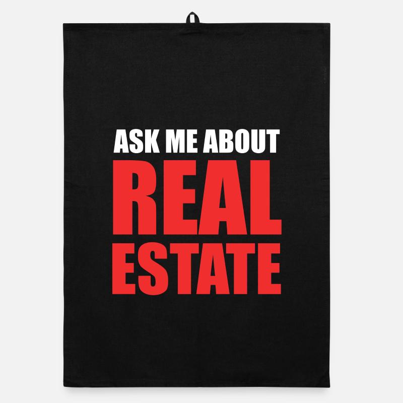 Demandez-moi à propos de l’immobilier – Bold Red Torchon bio