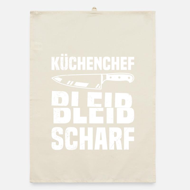 Cooking profession CHEF STAY SHARP Funny Organic dish towel