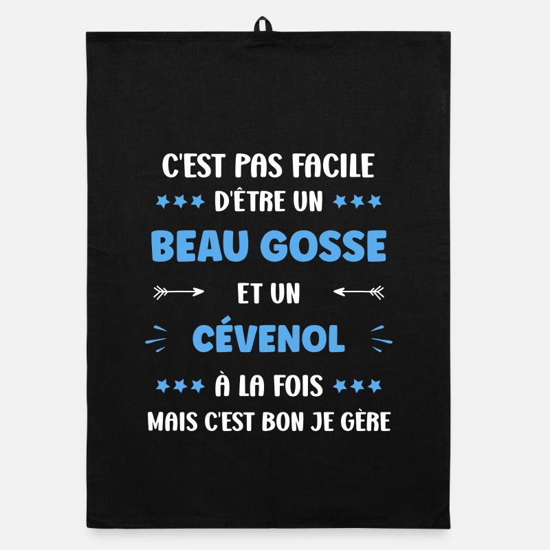Beau gosse cévenol à la fois Torchon bio