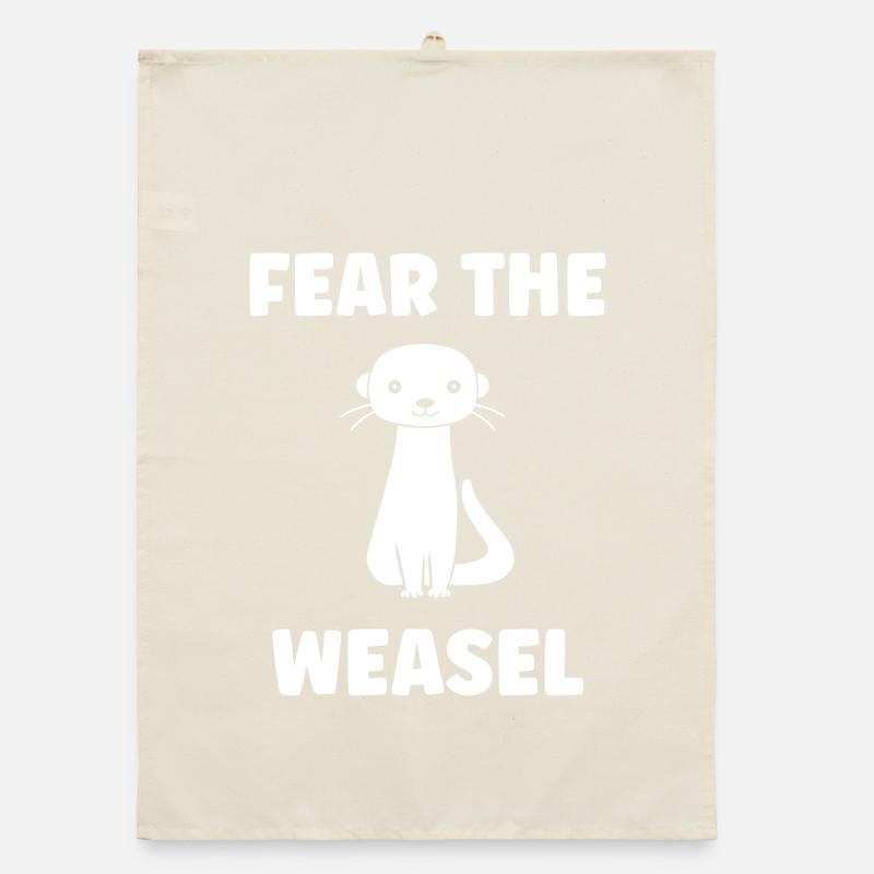 Craignez le weasel Torchon bio