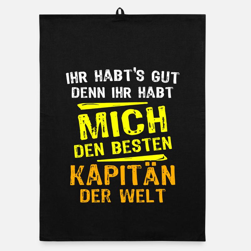 Captain Gift Organic dish towel